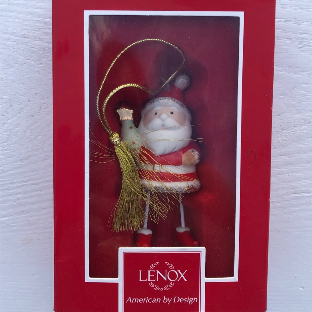 Lenox Santa’s Chime Ornament Original Box